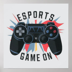 Affiche Gamer Esports