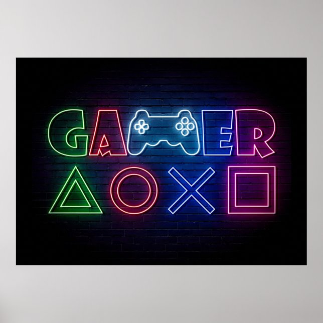 Affiche Gamer Gift (Devant)