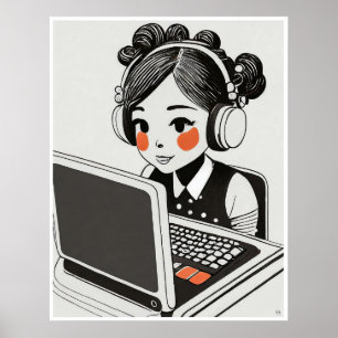 Affiche Gamer - Imprimer