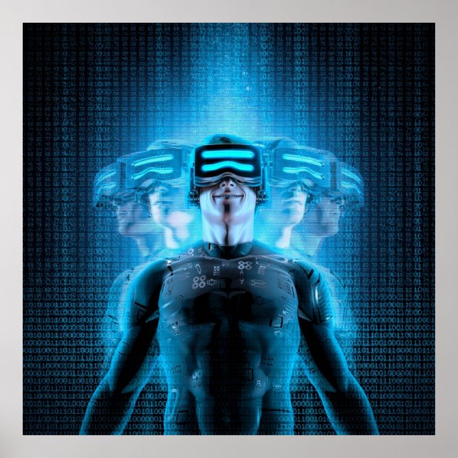 Affiche Gamer infini (Devant)