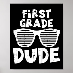 Affiche Gamin 1re année mec Byck à l'école Premier jour de