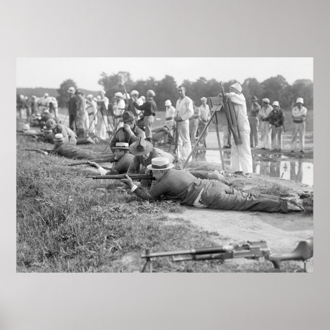 Affiche Gamme de fusils : 1917 (Devant)