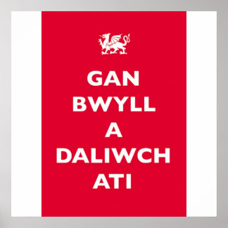 AFFICHE GAN BWYLL A DALIWATI
