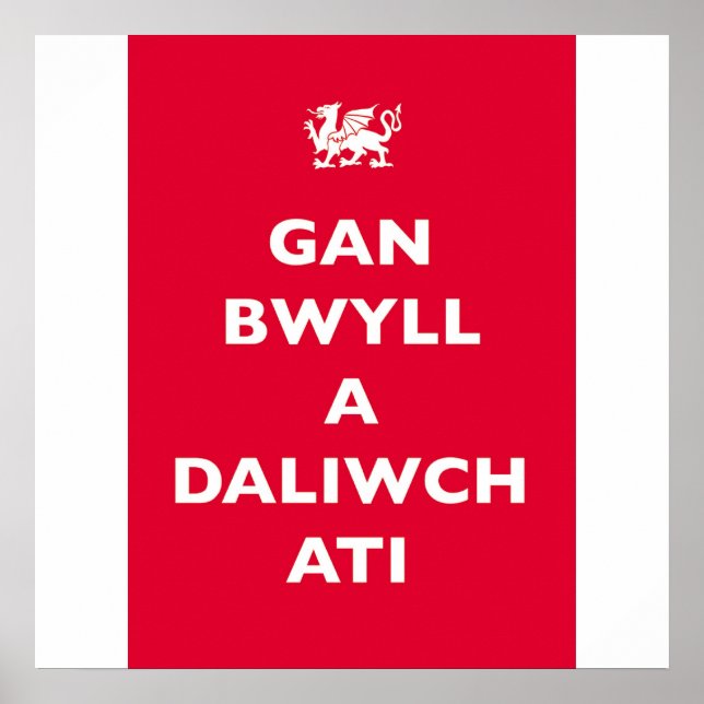 AFFICHE GAN BWYLL A DALIWATI (Devant)