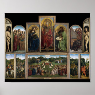 Affiche Gand Altarpiece, Van Eyck Brothers