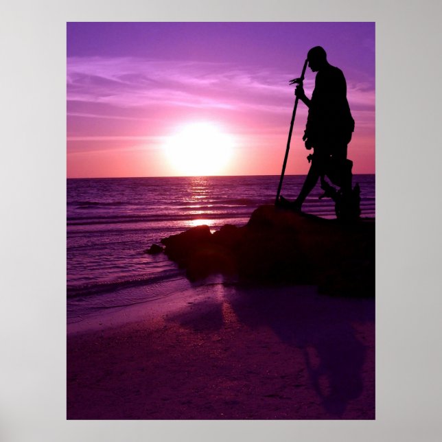 Affiche Gandhi (Devant)