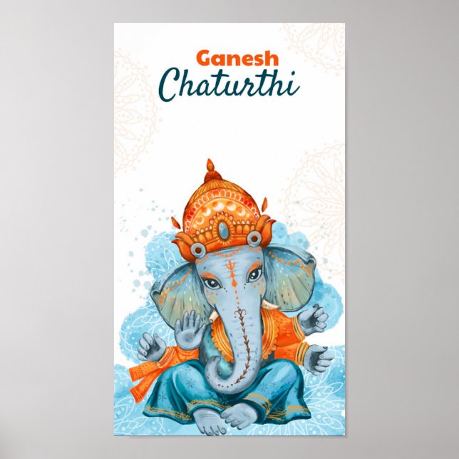 Affiche Ganesh Chaturthi (Devant)
