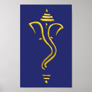 Affiche Ganesha d'or II