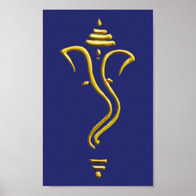 Affiche Ganesha d'or II (Devant)