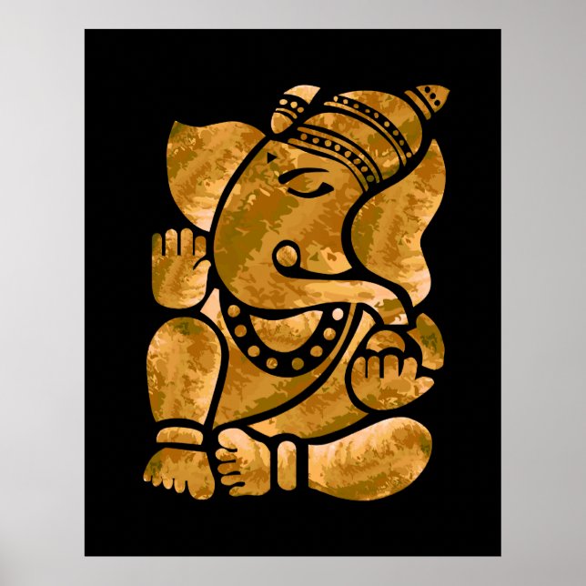 Affiche Ganesha Painting (Devant)