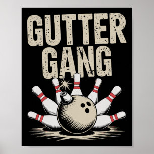 Affiche Gang des gouttières Bowling 1