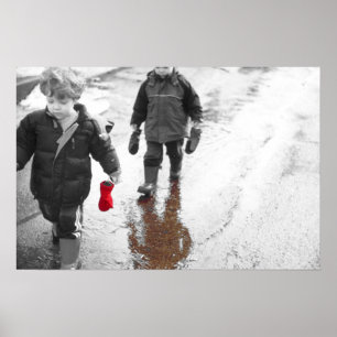 Affiche Gant rouge