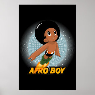 Affiche Garçon d'Afro