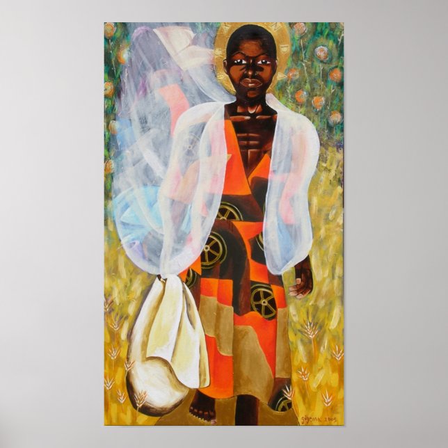 Affiche garçon nigerian (Devant)