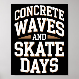 Affiche Garçon skater parcs de skateboard skateboard garço