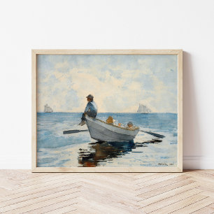 Affiche Garçons dans un Dory   Winslow Homer