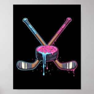 Affiche Garçons de crème glacée de hockey Enfants Hommes F