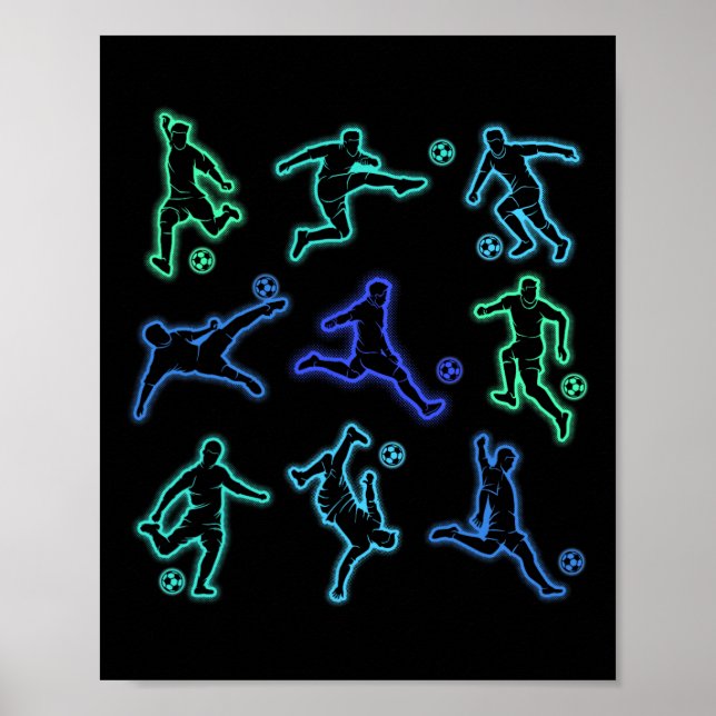 Affiche Garçons de foot Enfants  (Devant)