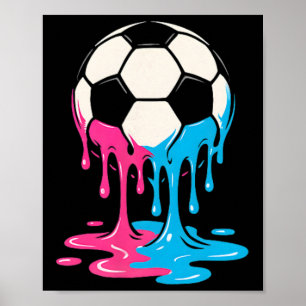 Affiche Garçons de football à la glace qui goutte Joueurs