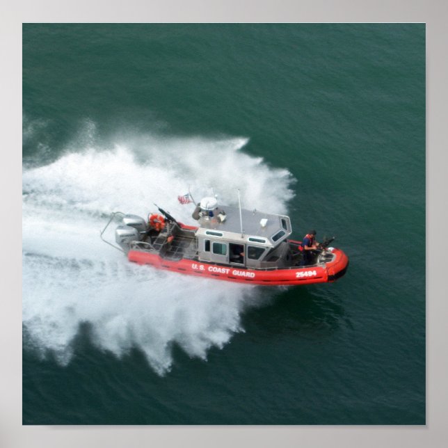 Affiche Garde côtière (Devant)