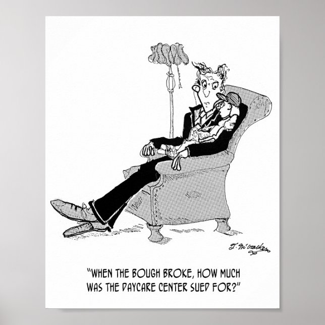 Affiche Garde d'enfants en comptines  (Devant)