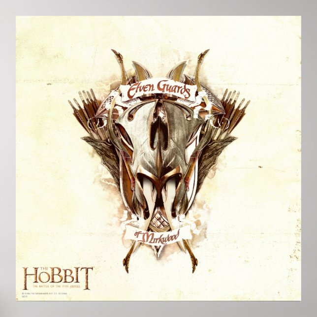 Affiche Garde elfe de l'arme Mirkwood (Devant)