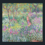 Affiche Garden à Giverny by Claude Monet<br><div class="desc">Claude Monet - Garden à Giverny. Beautiful impressionism painting of a garden in Giverny by Claude Monet.</div>