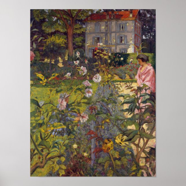 Affiche Garden at vaucresson (Devant)