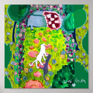 Affiche Garden cat