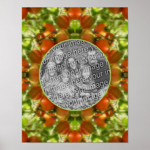 Affiche Garden Cherry Tomatoes Nature Ajouter Votre Photo