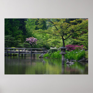 Affiche Garden japonais