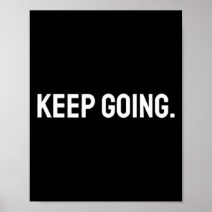 Affiche Garder la motivation santé mentale forme physique