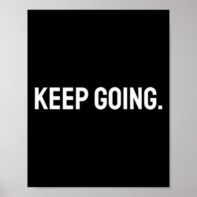 Affiche Garder la motivation santé mentale forme physique  (Devant)