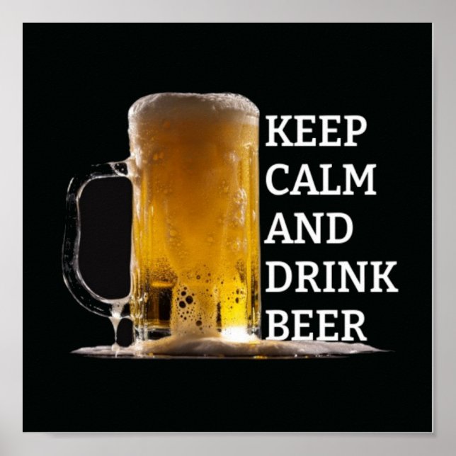 Affiche Garder le kalm (Devant)