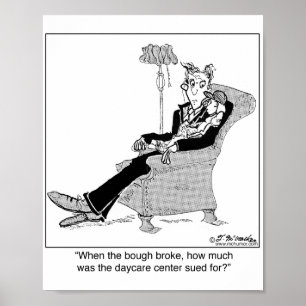 Affiche Garderie en comptines 