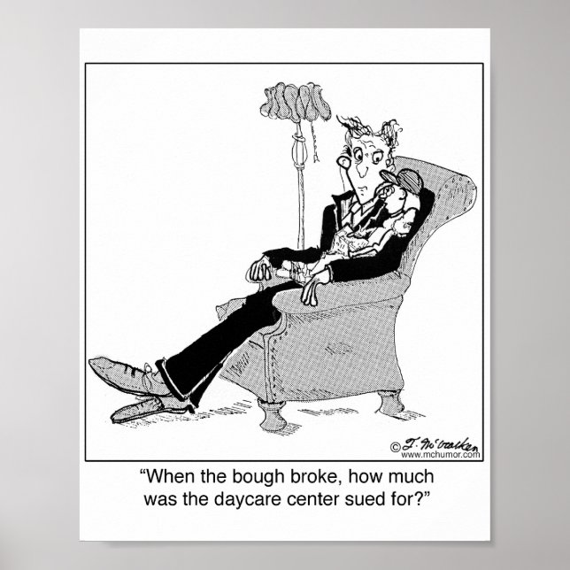 Affiche Garderie en crèche Rhymes (Devant)