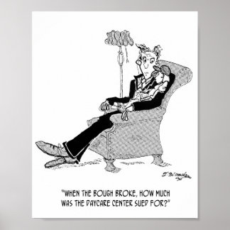 Affiche Garderie en crèche Rhymes