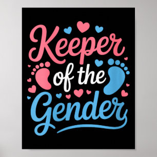 Affiche Gardeuse du sexe féminin, révélation de grossesse