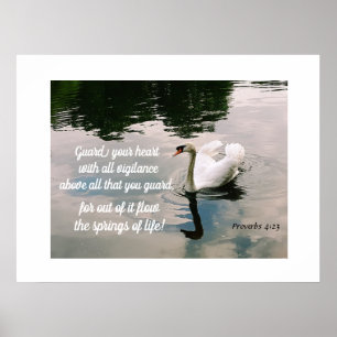 Affiche GARDEZ L'affiche de votre coeur