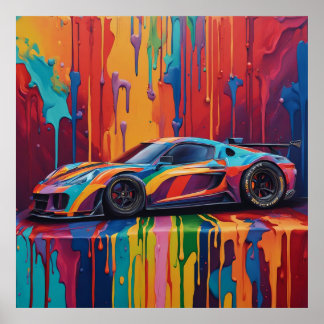 Affiche Gardez Race Car ou créez votre propre voiture