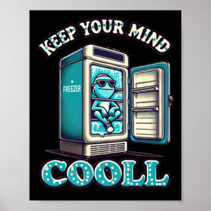 Affiche Gardez votre esprit Cool Motivational Citation Sti