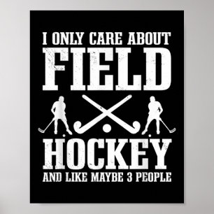 Affiche Gardien de but de hockey sur gazon introverti bala