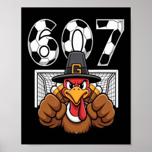 Affiche Gardien de but de Turquie Football 67 Six Sept Gar