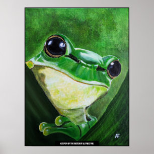 Affiche Gardien de la peinture de l'eau par Alfred Fox
