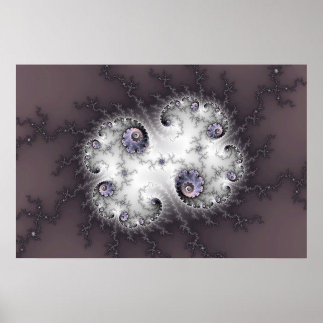 Affiche Gardien de pierre - Art fractal (Devant)