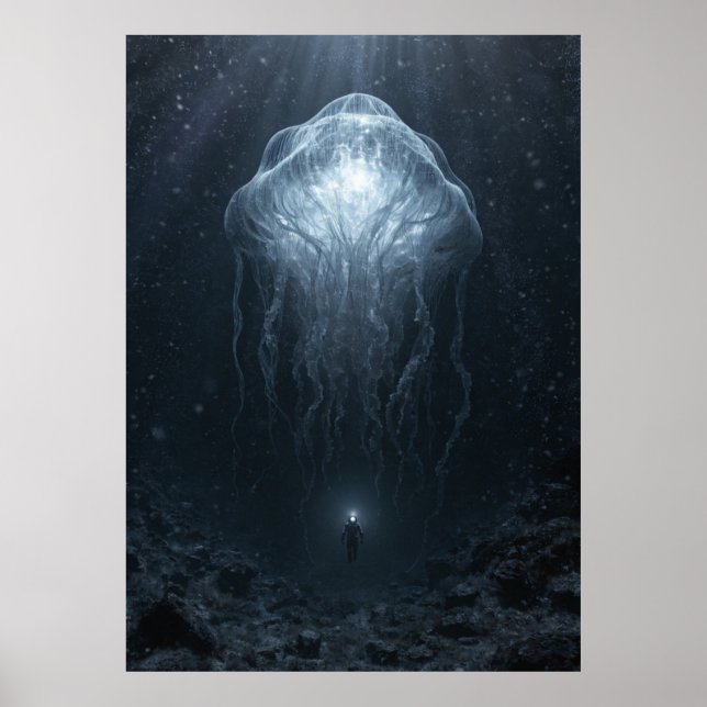 Affiche Gardien des Abysses – Géant des profondeurs & Plon (Devant)