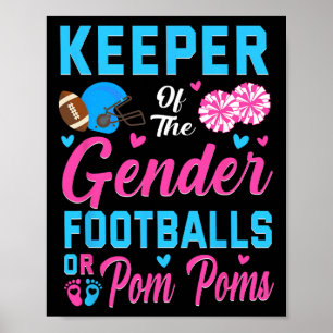 Affiche Gardien du genre Football ou Pom-Poms Révélation d