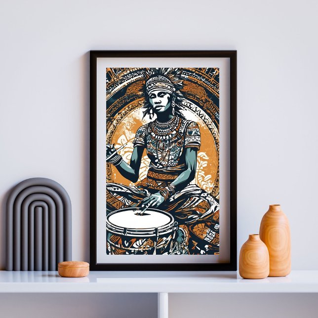 Affiche Gardien du Rythme Sacré (Créateur téléchargé)