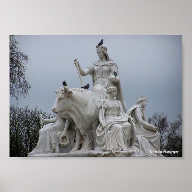 Affiche Gardiens de l'Europe sous les cieux de Londres (Devant)