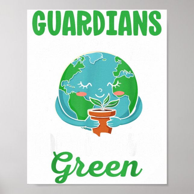 Affiche Gardiens des lendemains verts Sauvegarder la planè (Devant)